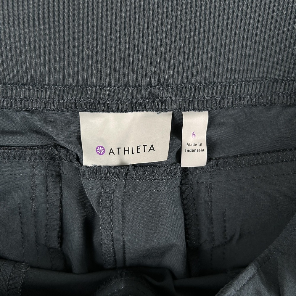 Athleta Jogger Pants Womens 6 Midtown Lightweight Stretch Pocket Hiking Travel - Picture 9 of 16